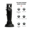 Kemei KM-2996 Professional Precision Fade Hair Clippers Cordless Hair Cutting Machine Rechargeable Hair Beard Trimmer for Barber 5