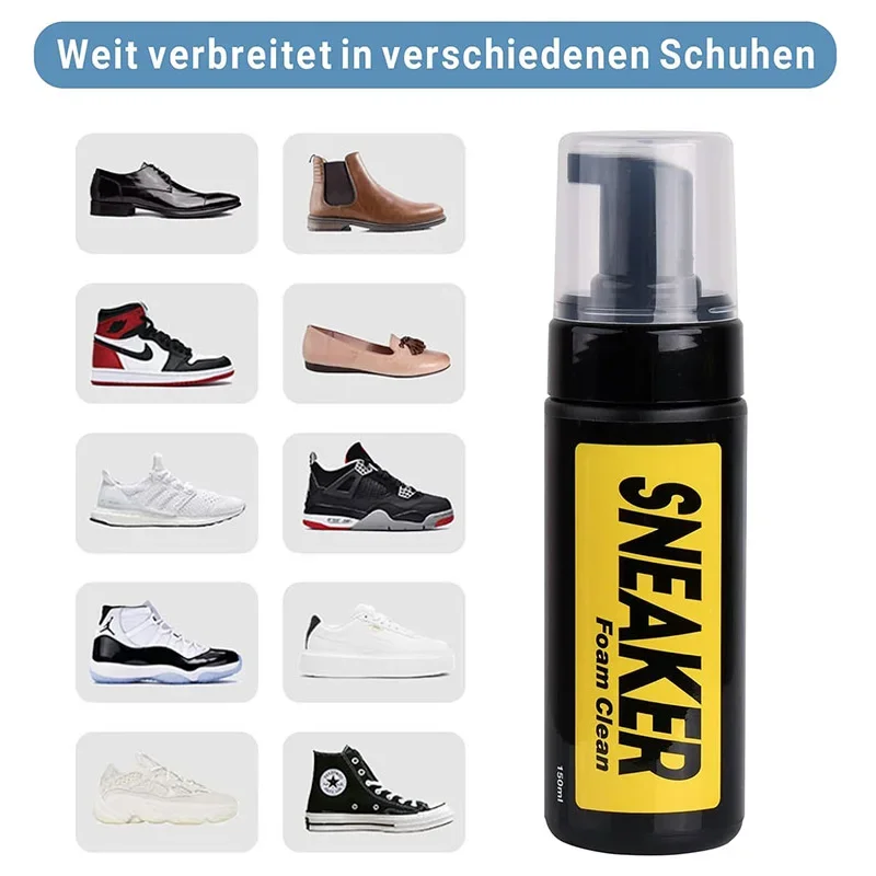 1PC Shoe Cleaning Kits Set Sports Shoes Cleaning Dry Cleaning Spray Set Small White Shoes Shoes Cleaning Set Shoe Cleaner Kit 6