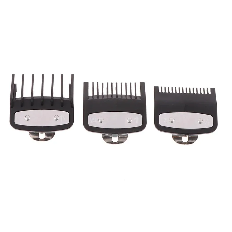 Versatile Black Limit Comb Set Hair Clipper Guards Guide Combs Trimmer Styling Tools Attachment Compatible 1.5mm 3mm 4.5mm 1Pcs