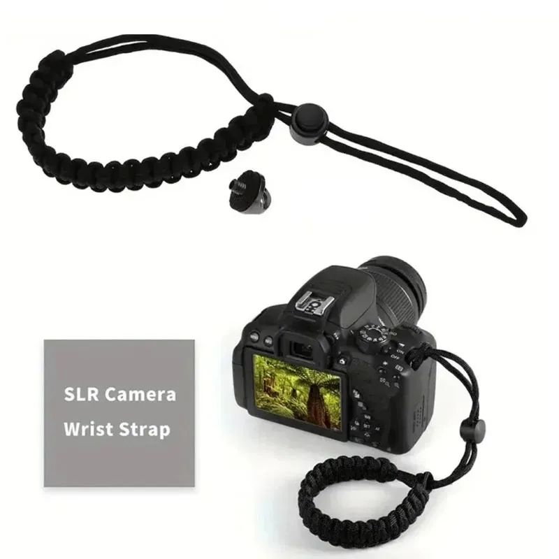 Universal Anti-Lost Camera Wrist Strap Lanyard with 1/4 Screw Mount