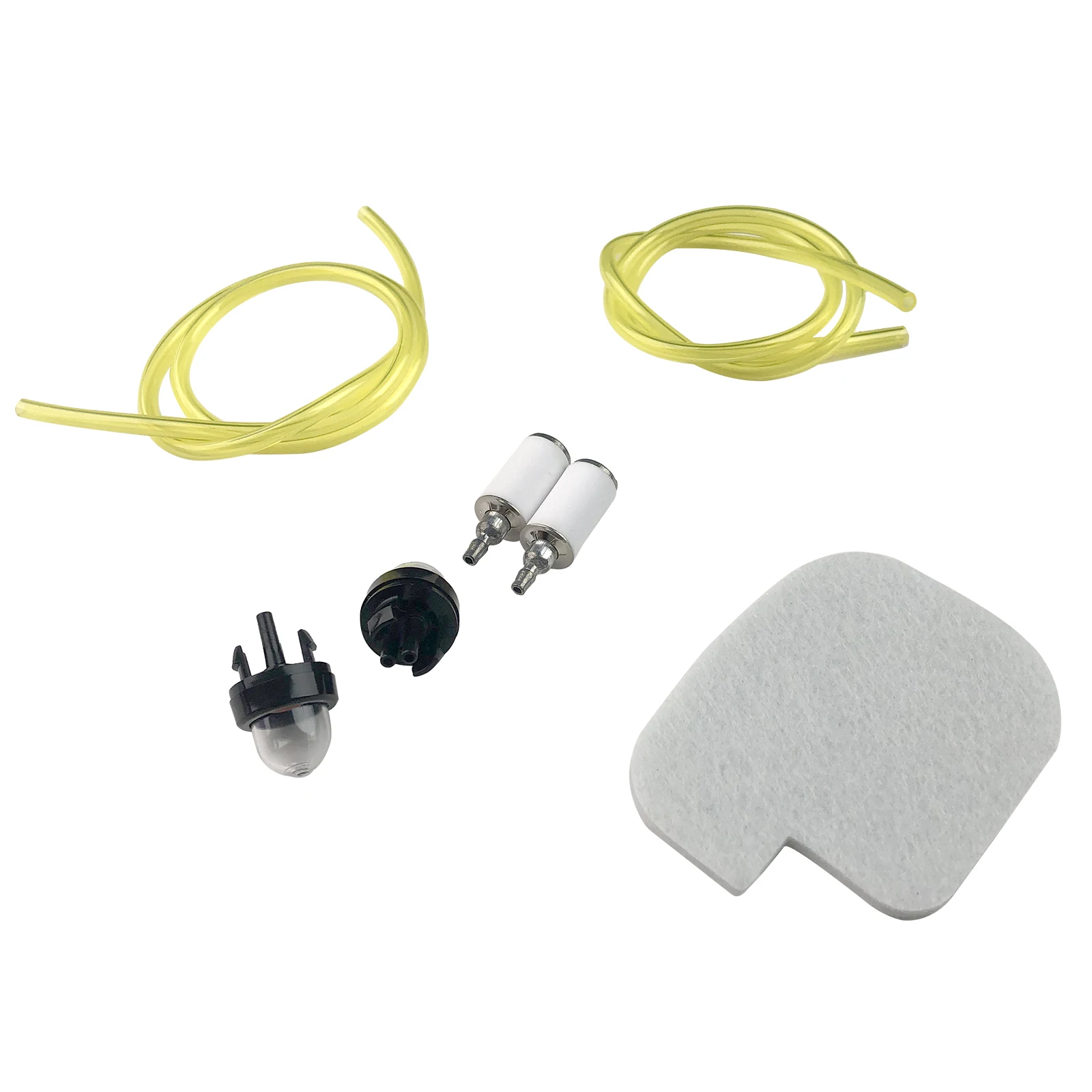 

Air Filter Primer Fuel Line Kit Fit for Craftsman Poulan P3314 P3416 P4018 Gas Chain Saw Replace 530057925 30095646 530069216