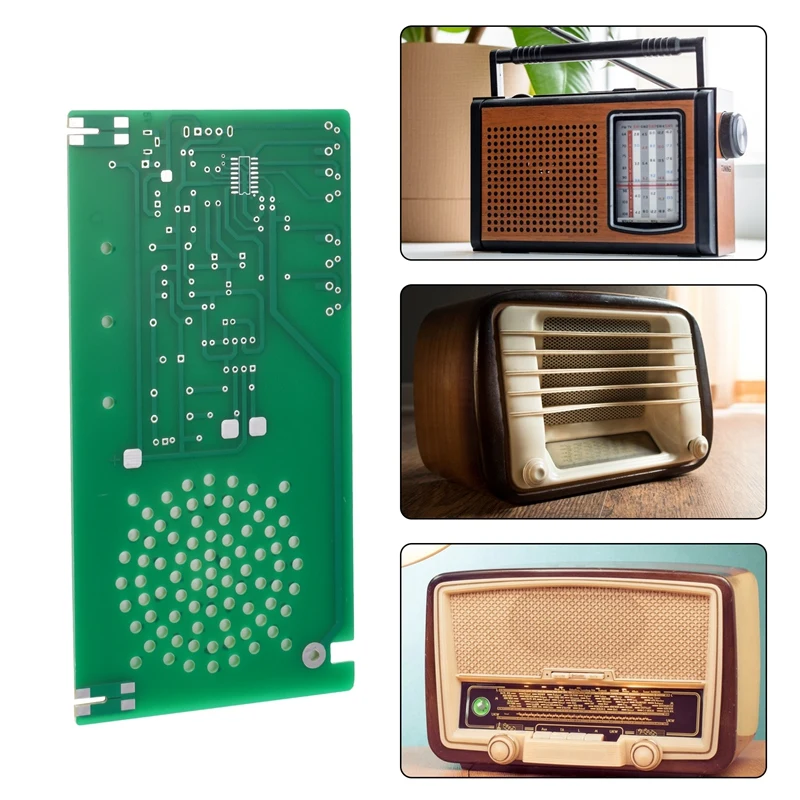 FM 라디오 DIY 키트, RDA5807 FM 라디오 리시버, 87Mhz-108Mhz 주파수 변조, TDA2822 전력 증폭기