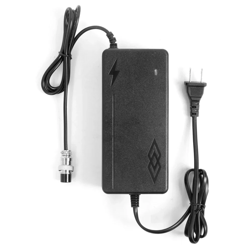 パワー・チャージャー 54.6V 2A バッテリー充電器 3 プロングジャック GX16 Kugoo M4