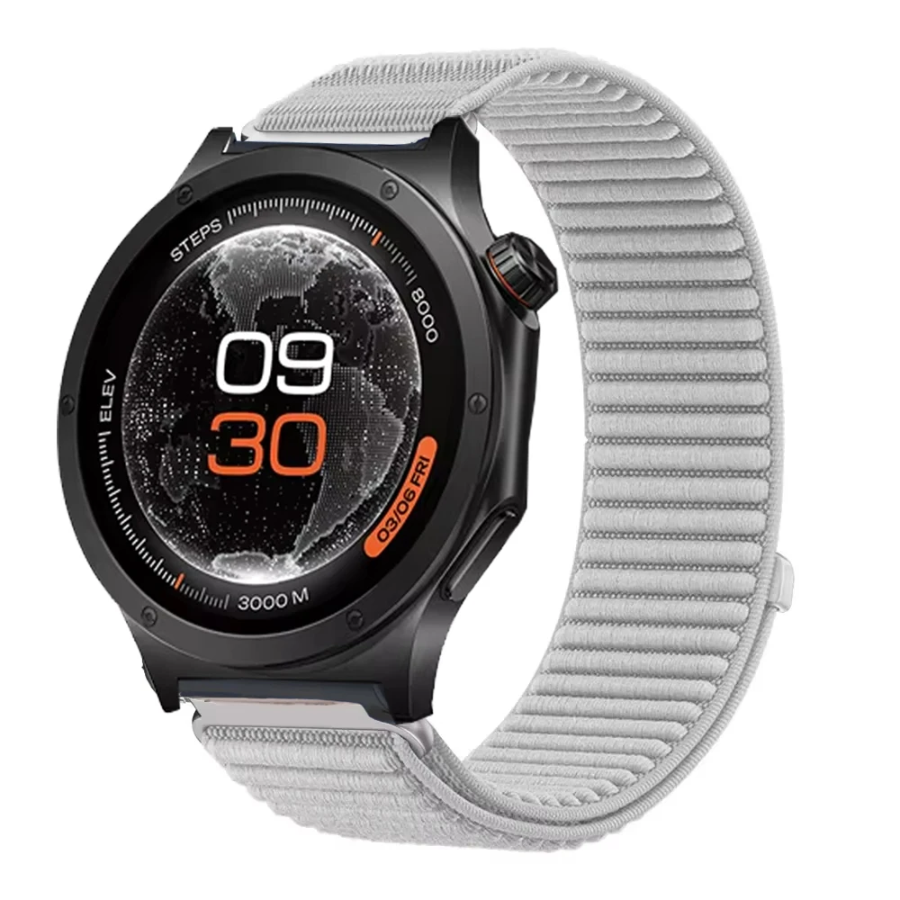 Enhanced Sport Nylon Loop Band - Premium Smartwatch Accessory Bracelet, 22mm Watch Strap