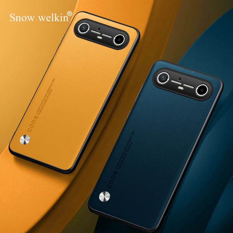 Luxury PU Leather Shockproof Silicone Phone Case Cover