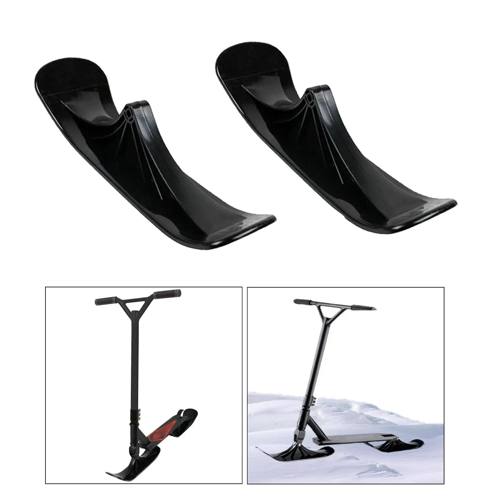 Snow Sled Ski Scooter Kit for Age 4 and Up Kids, Scooter Sled , for Kids, Board