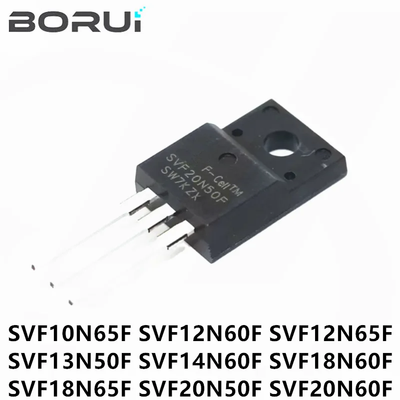 

5 шт. SVF10N65 SVF12N60 SVF10N65F SVF12N60F SVF12N65F SVF13N50F SVF14N60F SVF18N60F SVF18N65F SVF20N50F SVF20N60F TO-220F