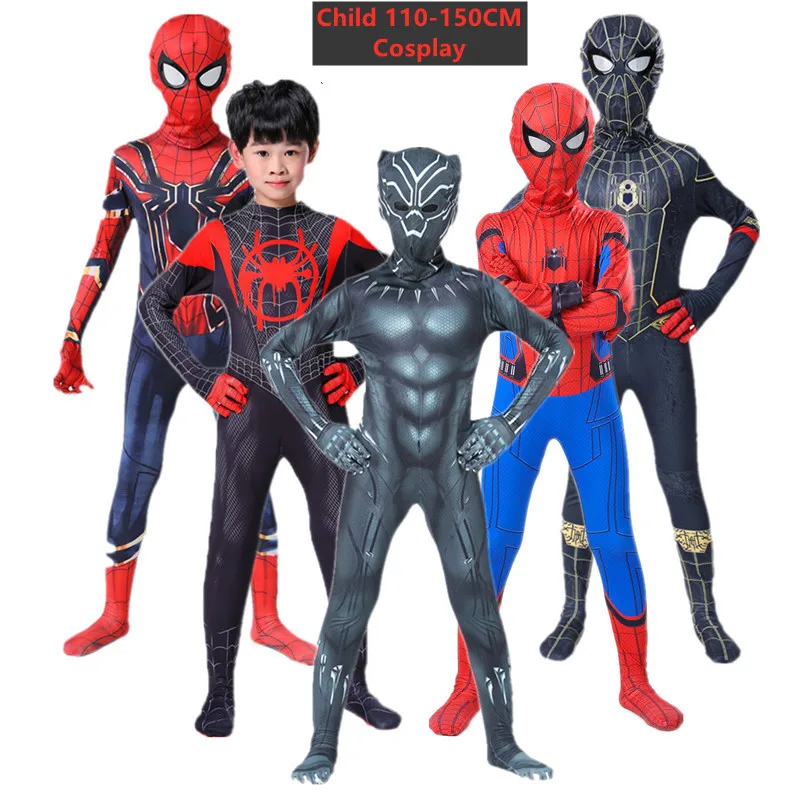 Spider-Man The Animated Series Cosplay Costume Bodysuit Peter Parker  Jumpsuit