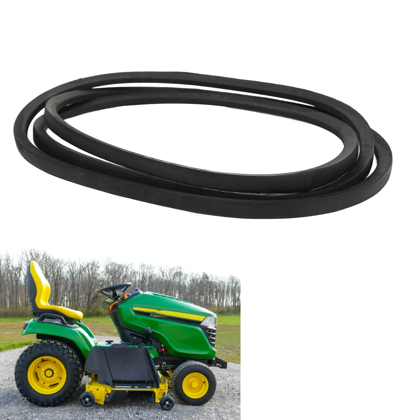 Lawn Mower Belt GX20072 Replacement for 42in Cut L100 Series Mowers Deck Belt Lawn Mower lawn mower parts