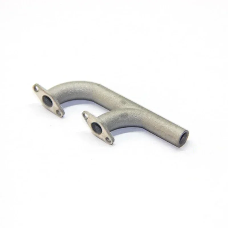 Exhaust Pipe for TOYAN Two Cylinder Engine FS-L200AC /FS-L200W Muffler Pipe Exhaust Chimney with Screw Metal Fittings 5