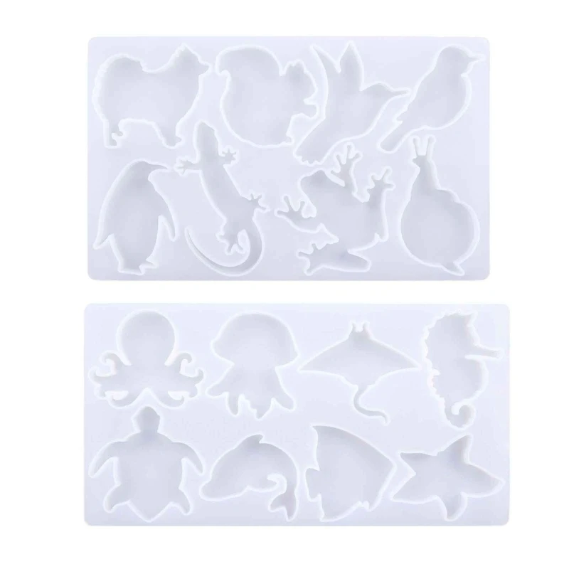 

Silicone Resin Keychain Mold 3D Octopus-Pendant Mold for DIY Car Home Decors