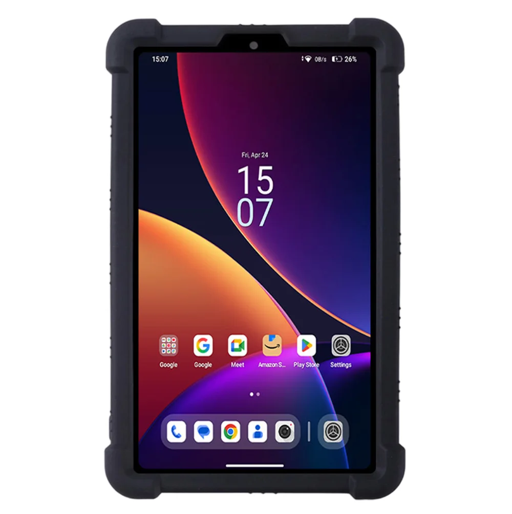 Kids Friendly Shockproof Silicone Tablet Case with Adjustable Stand
