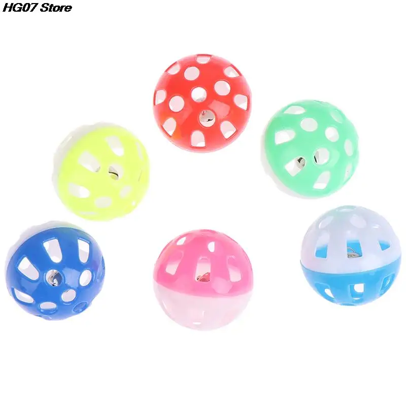 1pc Pet Parrot Toy Bird Hollow Bell Ball