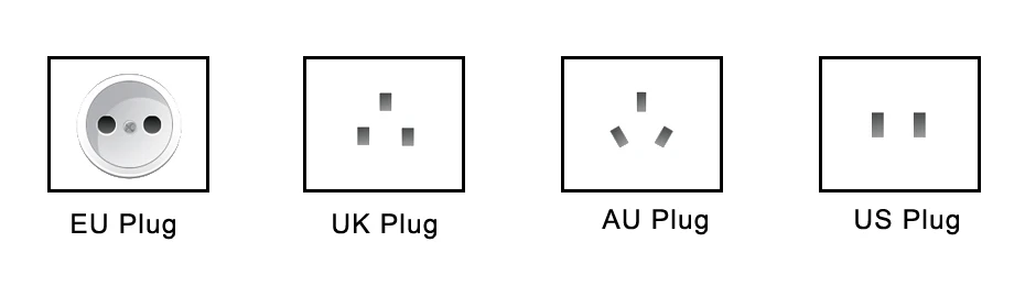 Power plug options for camera