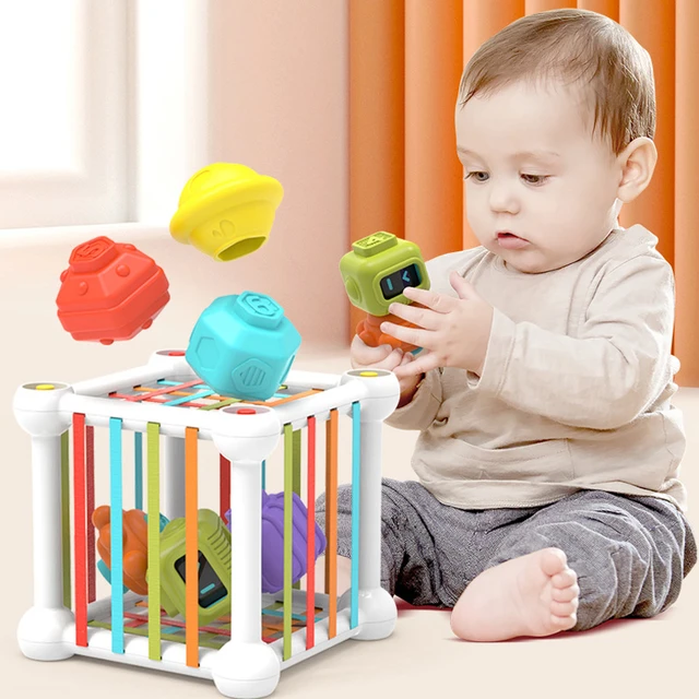 Cube d'activité occupé - Cube moteur bébé - Fille Garçon - Cube