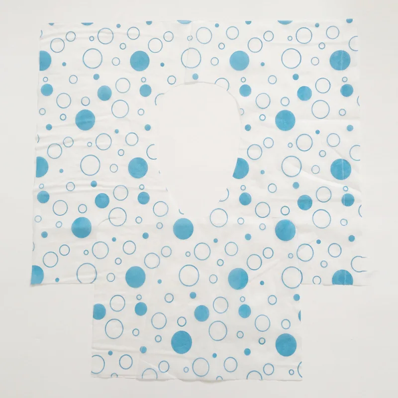 35pcs Disposable Double-Layer Waterproof Extra-Large Printed Non-Woven Postpartum Cushion Children's Toilet Cover
