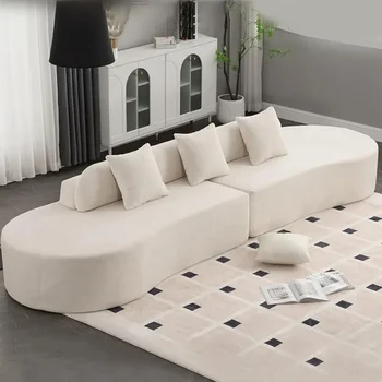 Curved Cloud Sectional Sofa 1