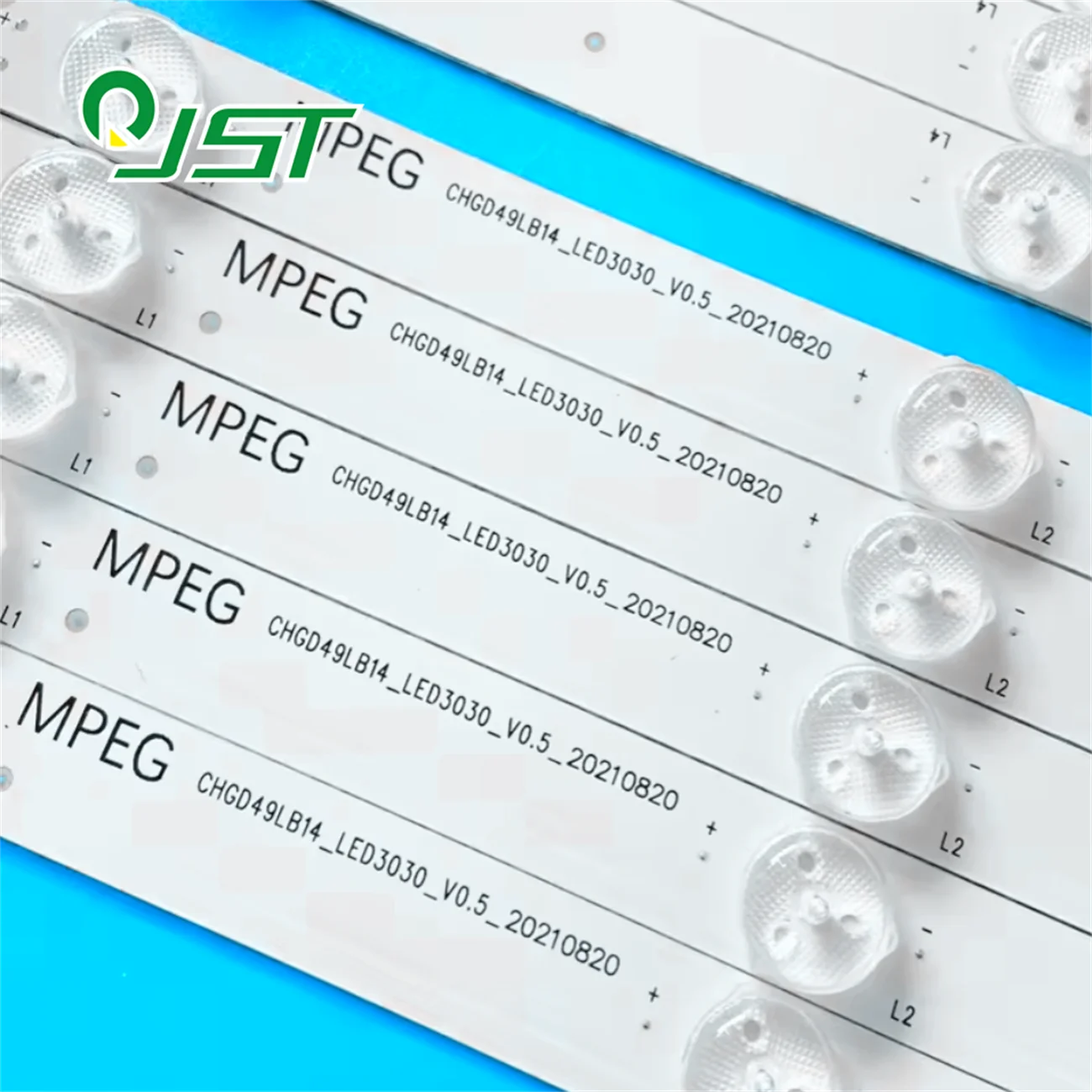 New 10pcs/Kit LED Strips for 49 TV KHP200650C 49D3700i UD49D6000i SN49ABD2100 SN049LD1200E-SSTCF SU4990 AX0491D7 49D1000