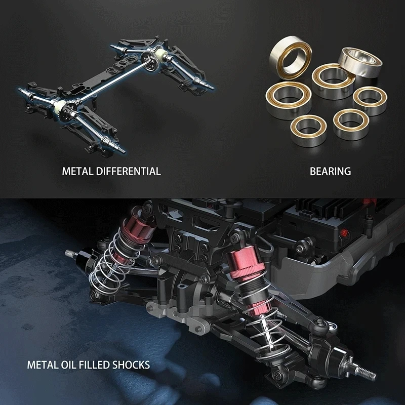 Pezzi Di Ricambio Originali Per MJX Hyper Go H16H H16E H16P 16207 16208 - Foto 3