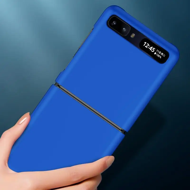 Solid Color Fingerprint-Resistant Phone Case - Back Protective Cover