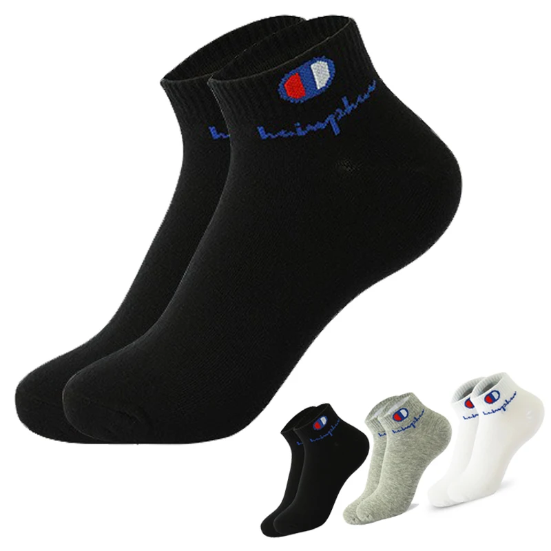 Socks 5 Pairs Men Ankle Short Cotton Breathable Sports Mesh Casual Athletic Summer Thin Cut EU 38-45 sports socks cotton socks cotton ankle socks ankle socks casual socks short socks athletic socks gym socks cotton blend socks breathable socks