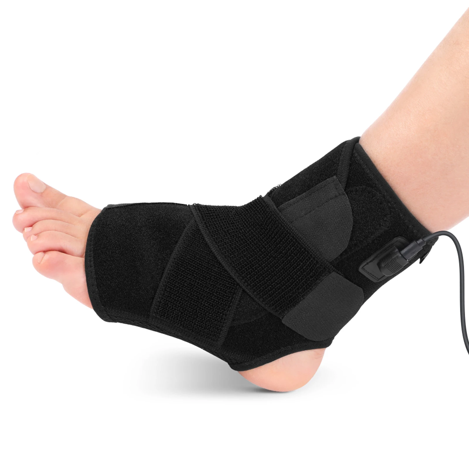 Tutore Per Caviglia Con Cinghie Regolabili - Supporto Ortopedico Per Prevenire Distorsioni, Accelerare Il Recupero Da Infortuni, Adatto A Sport E Uso Quotidiano, Unisex, Traspirante - 3