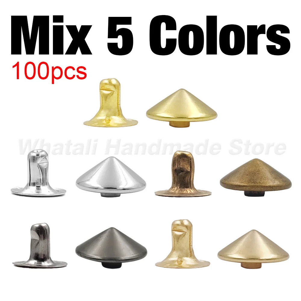 100pcs Mix 5 Colors