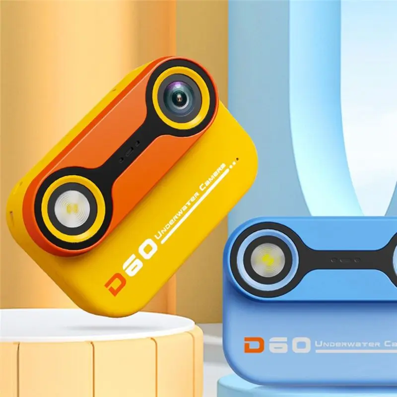 Caméra Action Étanche 3m 2.4" HD - Jaune - Batterie Lithium