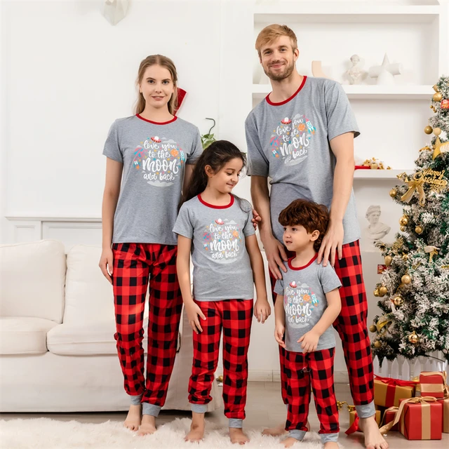 Christmas Pajamas Family Package Mon Sleepwear For