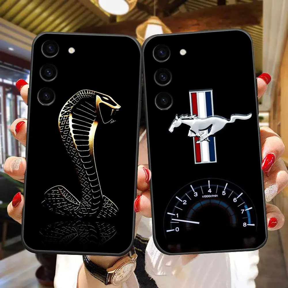 

American Muscle Luxury Cars Phone Case For Samsung Galaxy S24 S23 S22 S21 S20 FE S10 S10E LITE PLUS ULTRA Case Funda Shell Cover