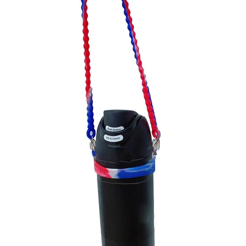 Water Bottle Handle Water Bottle Sling,Carrier,Holder With Strap Soft  Durable Silicone Fits Stanley Cup Accessories