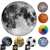 65CM Round Puzzle 1000 Pieces Kid 3D Earth Moon Constellation Rainbow Paper Assemble Jigsaw Puzzle Games Education Toy For Adult 1