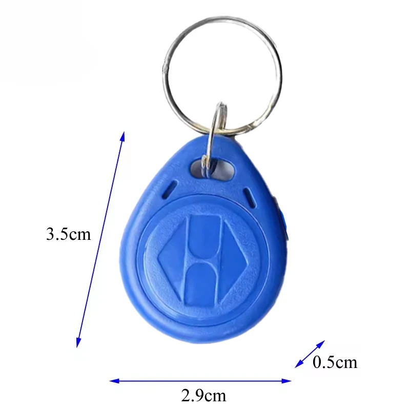 Rewritable RFID Key Tags for Access Control - Pack of 5/10
