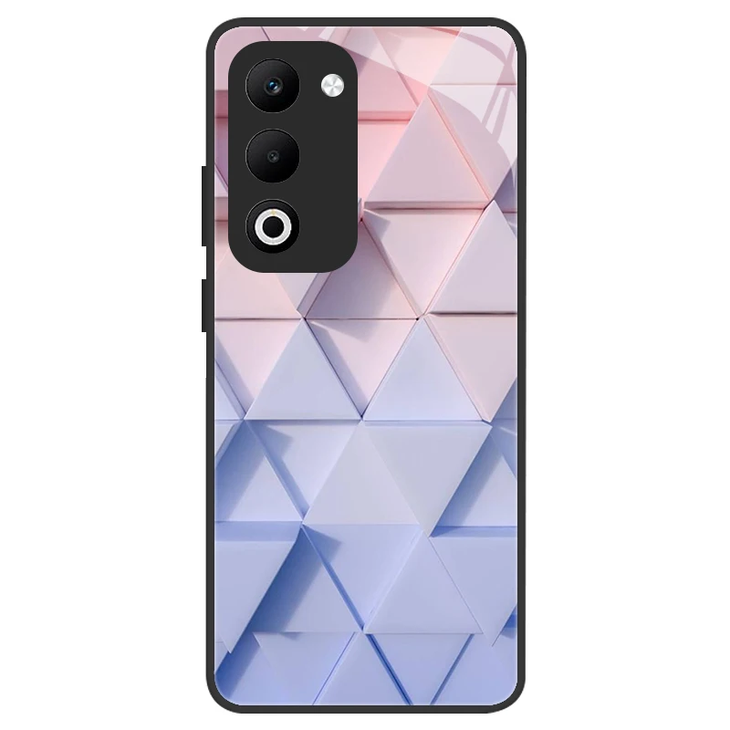 Durable Tempered Glass Protective Phone Case with Hard Bumper