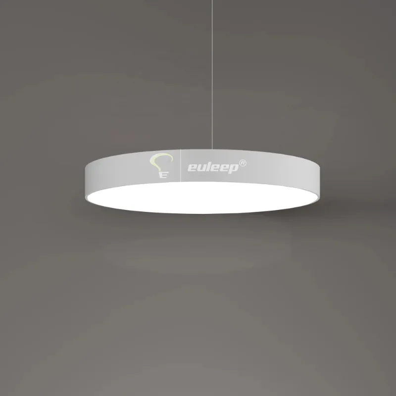 

commercial shop office building round pendant light 20w 30w 40w 50w 60w dimmable for modern round ceiling light fixtures