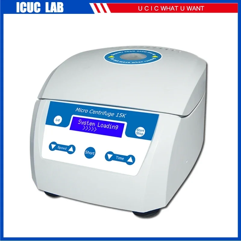 Lab High Speed Portable Micro Mini Centrifuge Machine with Tubes HL-15KS