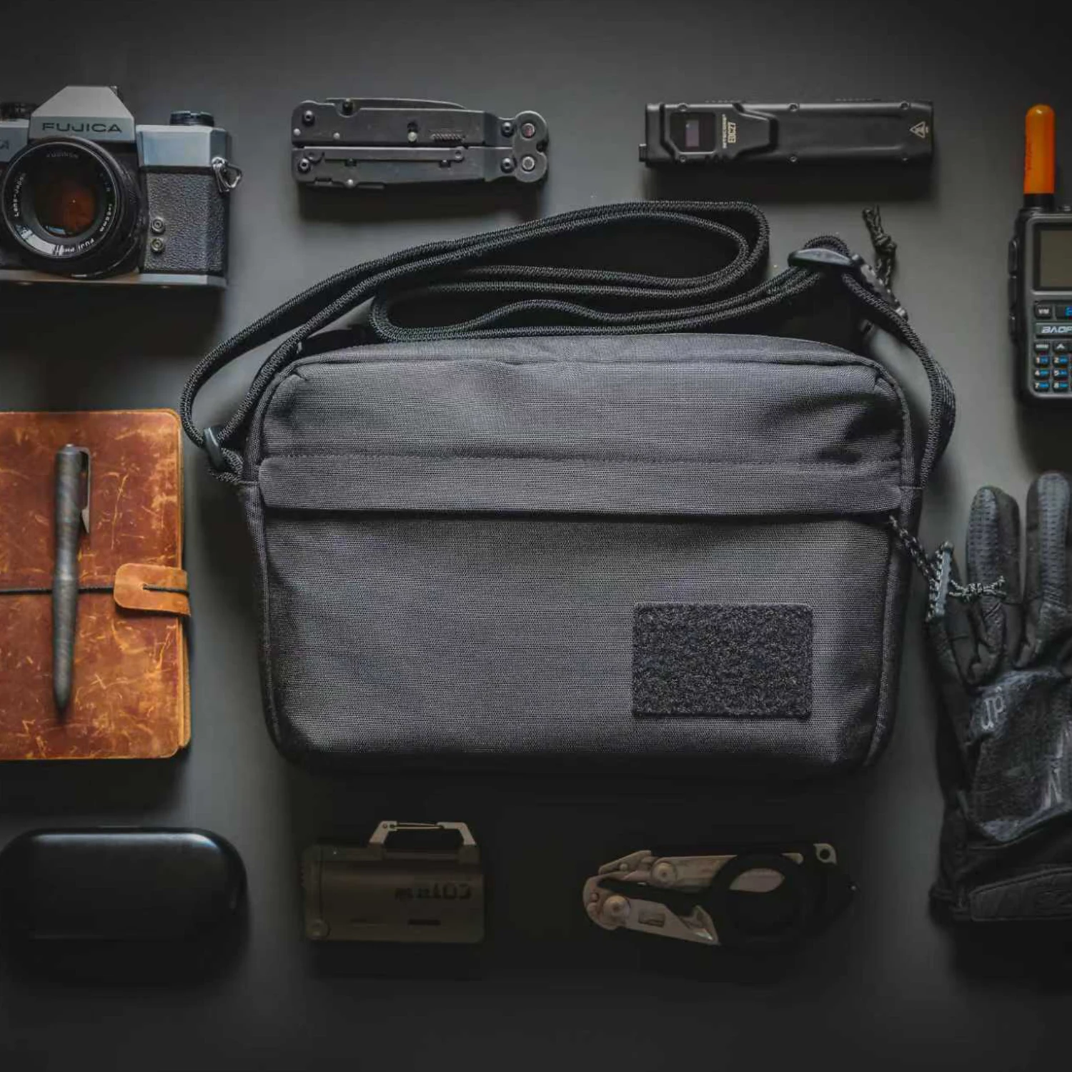 Borsa a tracolla MAUHOSO da uomo, borsa a tracolla da viaggio - immagine 2