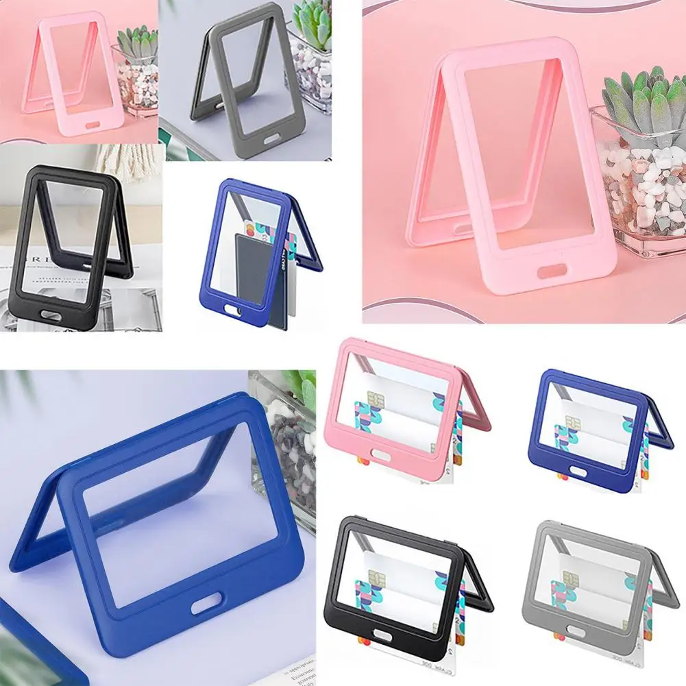 

3 шт., прозрачные держатели для карт, удостоверения личности