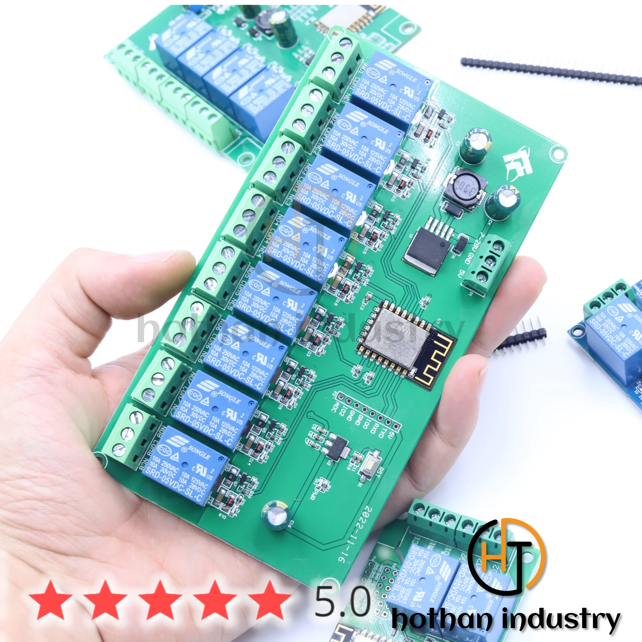 S0ecc44588bce4ee3a5046138367e415bn [1pcs] 1/2/4/8/16 kanał ESP8266 8266 ESP-12F 5V-12V 1 kanał/2 kanał moduł przekaźnika WiFi dla Arduino