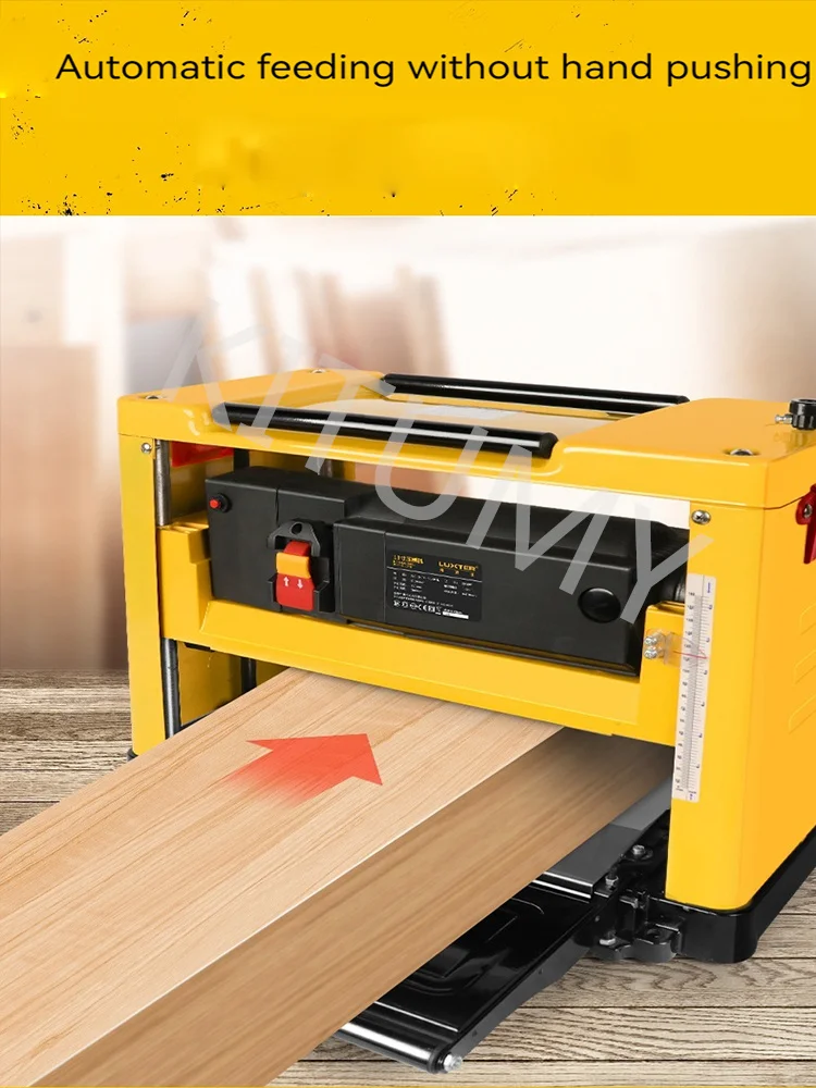 Multi-functional Desktop Woodworking Press Planer Automatic Planing Machine Wood Electric Pressure Planer