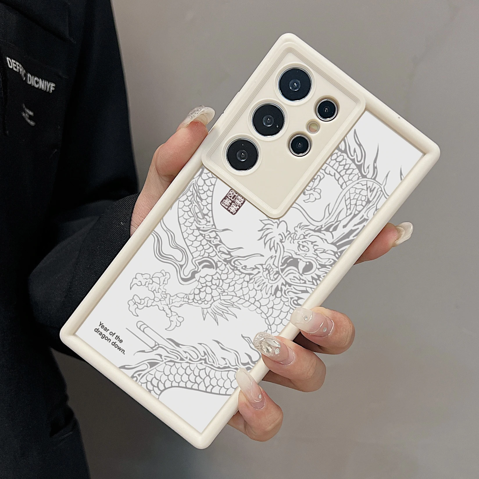 Exquisite Dragon Totem Luxury Phone Case Cover