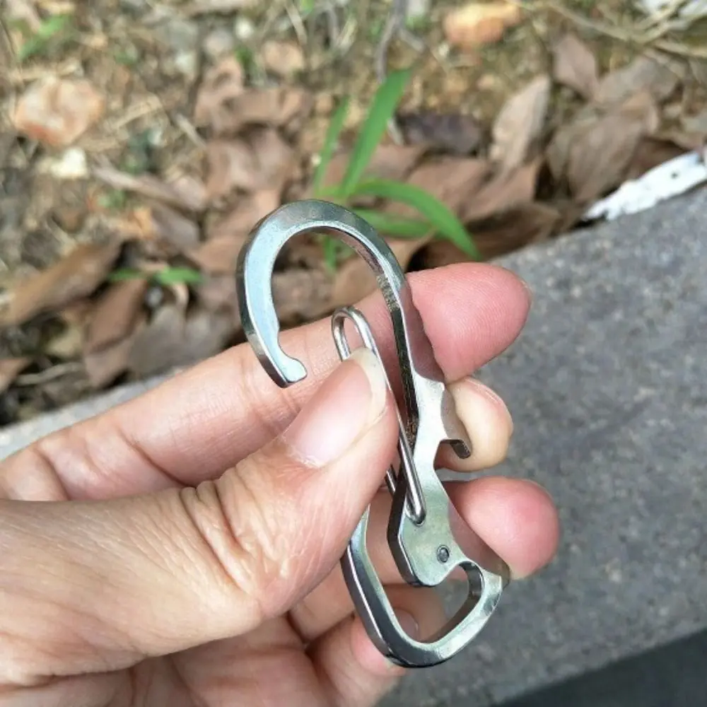 Multifunctional Multifunctional Carabiner Bottle Opener Hex Driver Mountaineering Buckle Screwdriver Stainless Steel