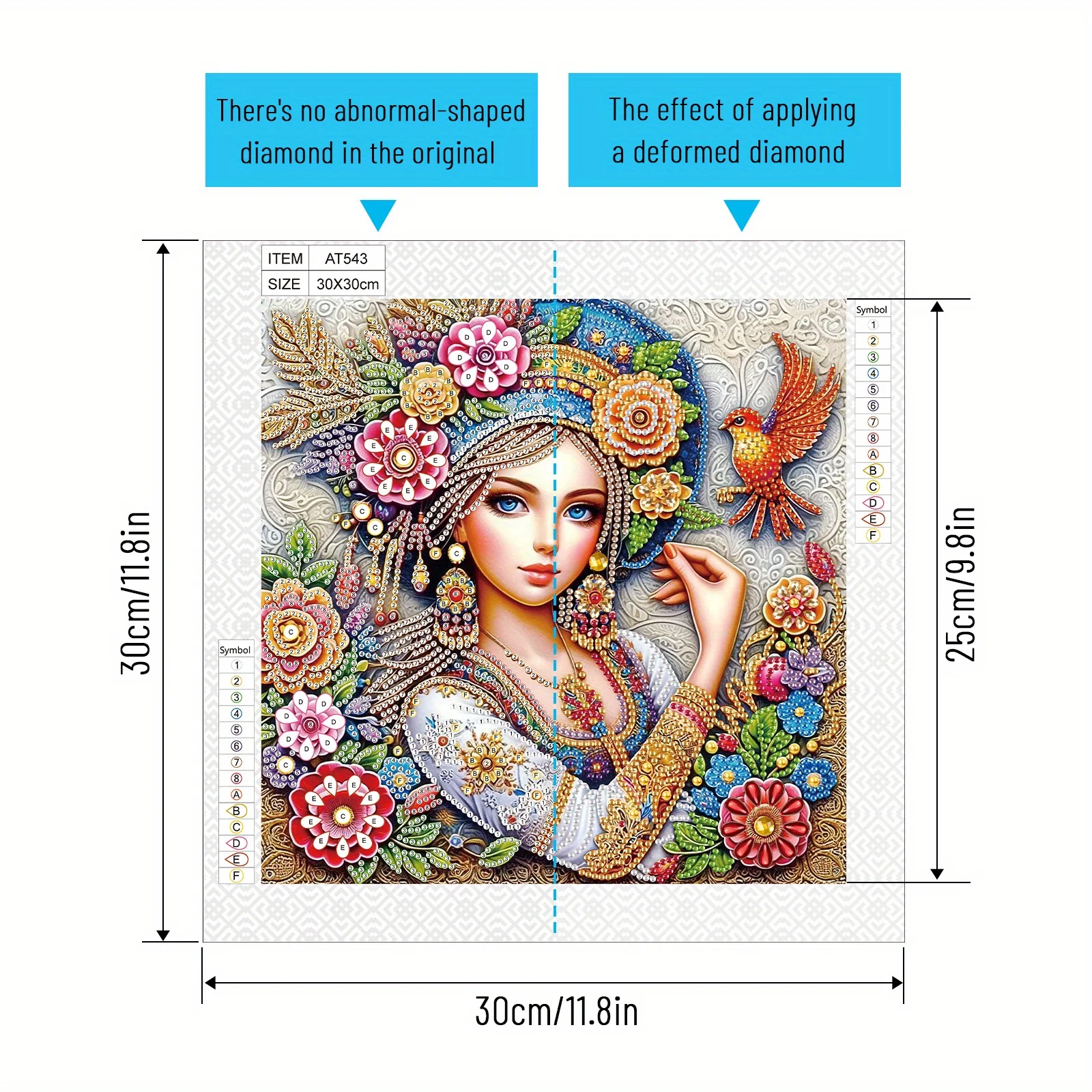 DIY Flowers and Girl 5D Special Shape Diamond Art Kits Beginners Diamond Art Painting Kits Home Wall Decoration Gift diamond painting diamond painting accessories