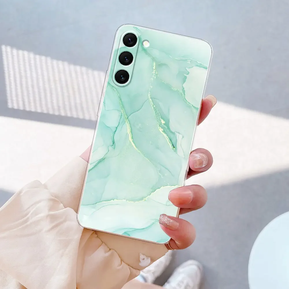Clear Soft Silicone Phone Case Cover - Compatible with S23 Series