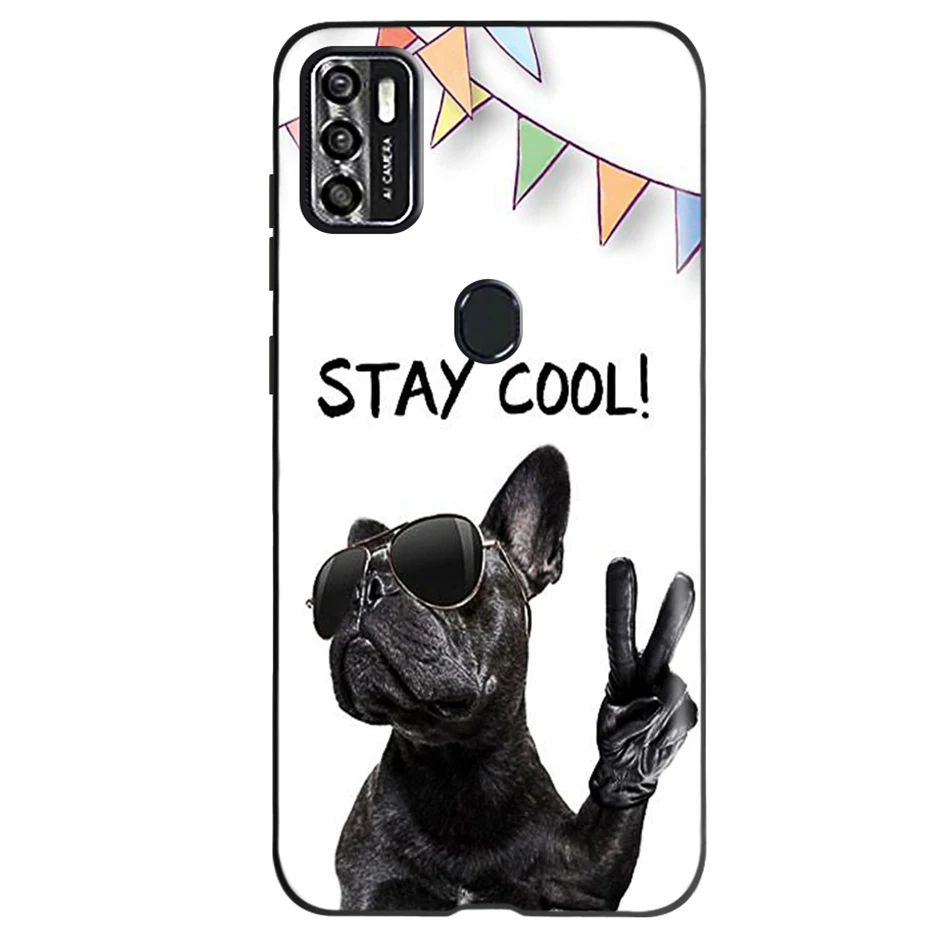 Sleek Black Silicone Protective Case - Soft TPU Bumper Cover