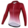 Quick Dry Mountain Bike Jerseys Autumn Spring Breathable Women's Cycling Shirt Long Sleeve Cycling Jersey 2