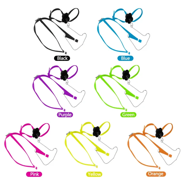 Adjustable Reptile Lizard Harness Leash Training Walking Rope Pet Leash Anti-Bite Harness Leash Pet Collar Chest Strap Lizard 5