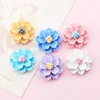 Cute flowers Flat Back Resin Cabochons Scrapbooking DIY Jewelry Craft Decoration Accessories 10pcs -L99 5