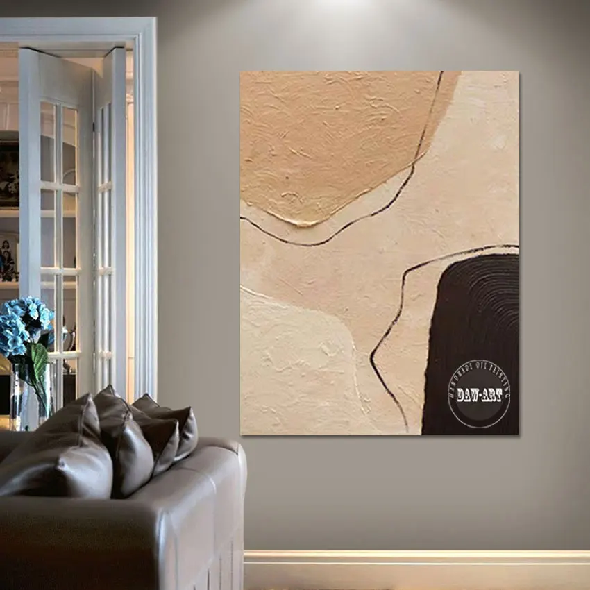 

Canvas Modern Wall Painting Art Kids Room Decoration Abstract Unframed Acrylic Artwork Simple Design New Arrival 3d Picture