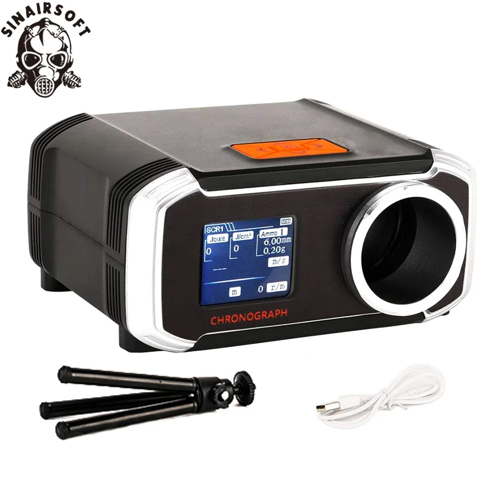 Bluetooth-Compatible Chronograph Speed Meter Velocity LCD Screen Display Speed Measuring Instruments Slingshot Bow Meter